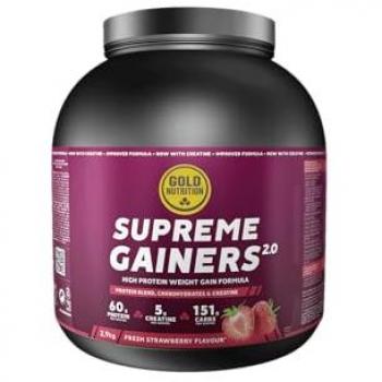Gold Nutrition Supreme Gainers 2.0 2,9 kg sabor fresa