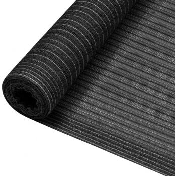 Red de Privacidad Antracita 2x25 m en HDPE 195 g/m²