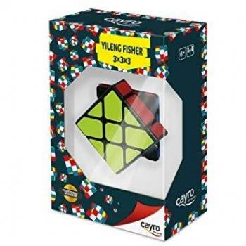 Yileng Fisher 3x3 Magic Cube - Ergonomic Design, Smooth Rotation, Easy Handling