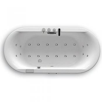 grandform hidromasaje ovvio 180 x 85 cm – Digital Plus – -control digital retroiluminada – 8 Jet cromado – 10 inyectores Aire fondo bañera – Masaje pulsato Agua – Ozono – Desinfección con ozono – cromoterapia – Se