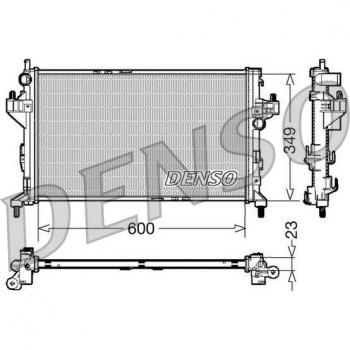 Radiador de Refrigeración del Motor DENSO DRM20045