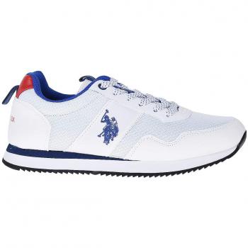 U.S. POLO ASSN TALBOT3 White NOBIL 4215S8/HN3 Men's Trainers, 40