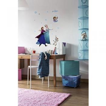 Vinilo decorativo autoadhesivo de Komar Anna y Elsa, 15 piezas, 50x70 cm