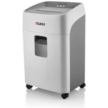 Destructora de Oficina Dahle 404P - Corte en partículas P4 - 21 hojas - Capacidad de 40 litros - Apta para CD, DVD, grapas y tarjetas de crédito