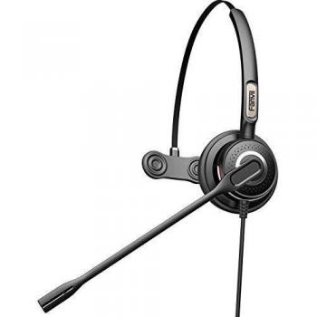 Fanvil HT201 Auricular Alámbrico Diadema Oficina/Centro de llamadas Negro