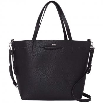 Pepe Jeans PL031005 - Bolsa de Poliuretano Mujer, color Negro, talla 15x45x30 cm