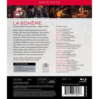 Puccini's La Boheme - Opera DVD with English Subtitles