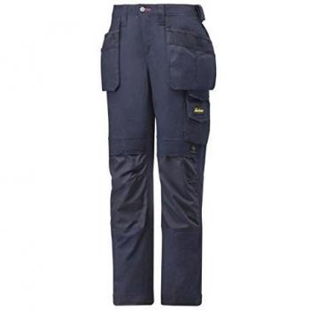 Snickers Workwear 3714 - Pantalones para mujer, color navy-navy, talla 84