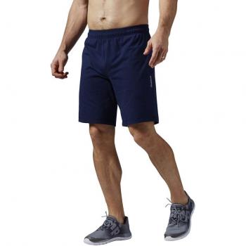 Reebok EL Jersey Short - Pantalón corto para hombre, color azul, talla M
