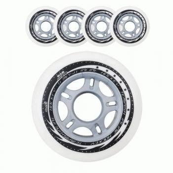 Tempish Woow Pu Wheel Set 4Pcs 70Mm - Ruedas para patines de hockey sobre patines, tamaño 70 mm, paquete de 4 unidades