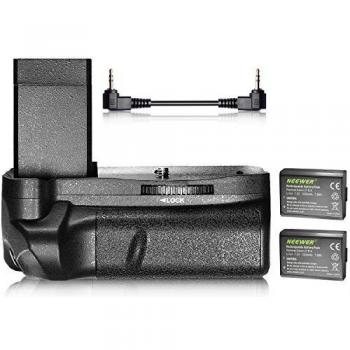 Neewer Juego de 2 baterías de Ion de Litio para Canon EOS 1100D, 1200D, 1300D, Rebel T3, T5, T6