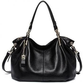 BOSTANTEN Diseñador Bolsos De Cuero De La Taleguilla Del Hombro Del Totalizador De Crossbody Bolsas Para Mujeres Negro