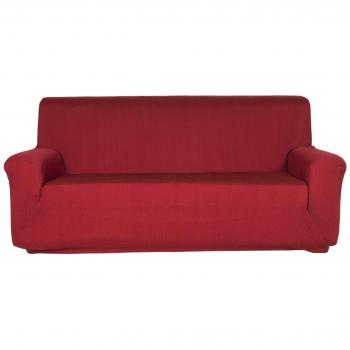 Blindecor Ambar - Funda de sofá, 3 plazas, color rojo