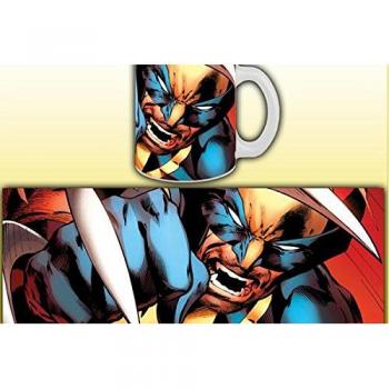 Semic Distribution Taza Wolverine Close Up