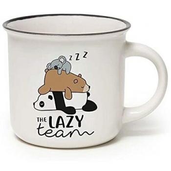 Taza Cappuccino Lazy Team Legami