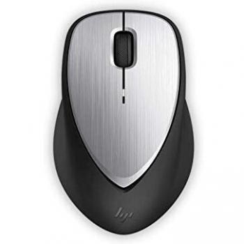 Ratón Inalámbrico Recargable HP Envy 500 - Laser - Negro y Plata - 1600 DPI