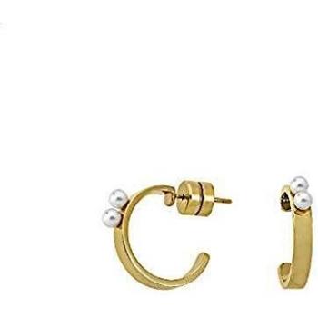Pendientes aro MAJORICA 16180.01.0.000.010.1 mujer acero perla