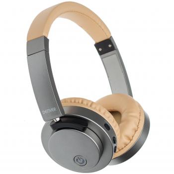 Denver BTN-206SAND Binaural Diadema Arena Auricular con micrófono - Auriculares con micrófono