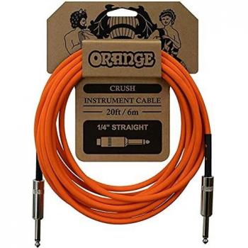 Orange Crush 20ft Instrument Cable, Straight to Straight