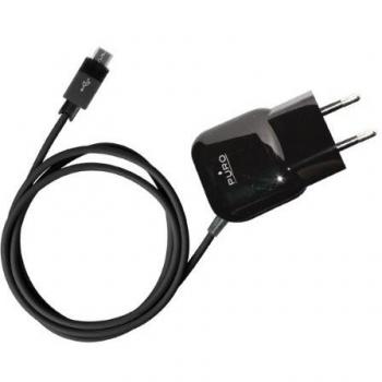 Puro PUMT005 - Mini transformador con Micro USB, 1A, negro
