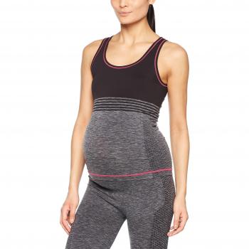 MAMALICIOUS Mlamy Active Tank Top, Camiseta Deportiva Premamá para Mujer