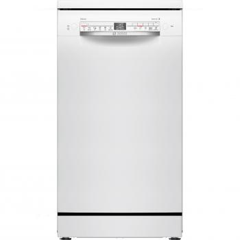 Bosch Serie 2 SPS2HKW58E Lavavajillas de libre instalación, 45 cm, Blanco, Capacidad para 10 servicios, Conectividad WiFi, Nivel de ruido 46 dB, Cl