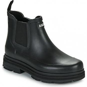 Aigle Soft Rain M2 Men's Rubber Chelsea Boots - Black