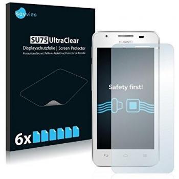 savvies Protector Pantalla Compatible con Huawei Ascend G510
