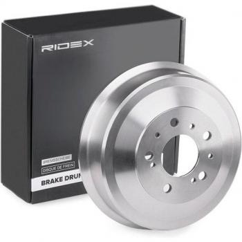 RIDEX 123B0017 Tambor de freno, Set de 2