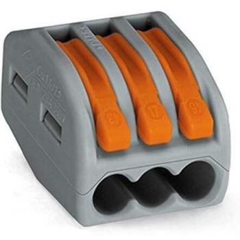 Terminal de conexión 3x0.084mm² 222413