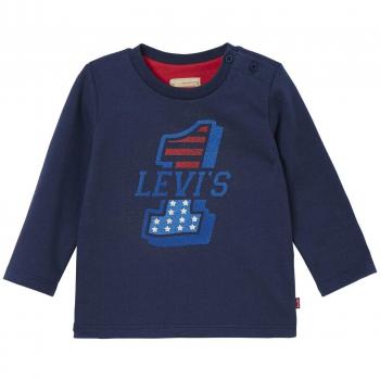 Levi's LS TEE First, Camiseta para Bebés, Azul