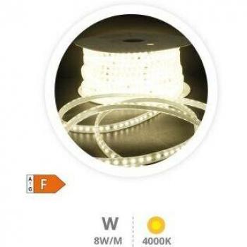 Tira LED 50M 8W/M 4000-4500K IP65 - Luz Diurna y Brillante
