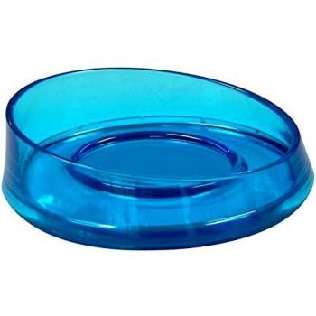 Gedy Flou Jabonera, Resinas Termoplásticas, Turquesa, 12,5X13,8X4