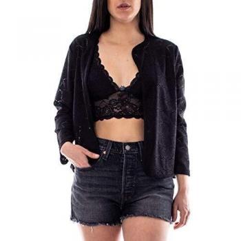 Jacqueline de Yong NOS Jdytag 7/8 Cardigan Jrs Noos Suéter, Negro, XS para Mujer