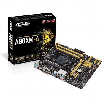 Asus A88XM-A DVI - Placa base / FM2 más enchufe / micro-ATX AMD A88X SATA III D-Sub HDMI USB 3.0
