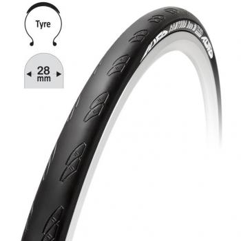 Tufo Comtura Duo 700x28 Folding Road Tire - Black, Kevlar, Vectran, Silica