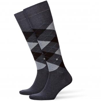 Burlington King-Calcetines Hombre    Grau