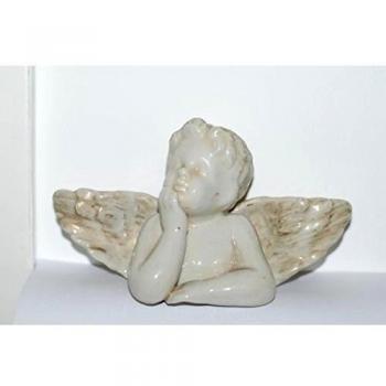 Ángel/verträ umter Ángel Navidad figura decorativa 17 x 9,5 cm/terracota