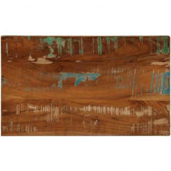 Tabla de Recuperación Sólida Rectangular 50x40x3,8 cm - Tablero mesa rectangular madera maciza reciclada 50x40x3,8 cm