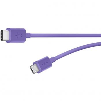 Belkin F2CU033bt06-PUR - Cable de Micro-USB a USB-C de Carga y sincronización