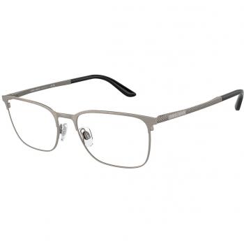 Gafas de Vista Giorgio Armani AR 5054 Gunmetal para Hombre - Tamaño 53, Bloqueo de Luz Azul Disponible