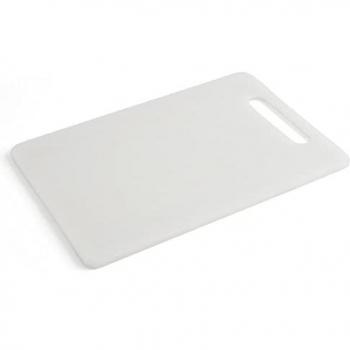 Tabla de Corte Quid Renova Polipropileno 36,5x24,8x1cm Blanco Liso 100% Higiénico Libre de BPA