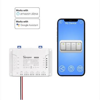 Interruptor Wifi 4K Compatible con Alexa