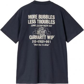 Carhartt WIP Men's Less Troubles T-Shirt - Blue - Size S