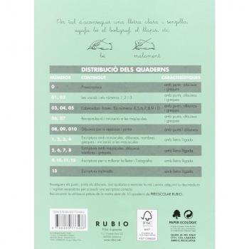 Rubio P-C08 CAT - Cuaderno escritura