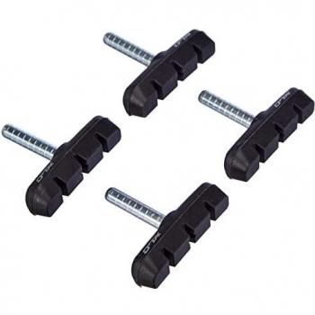 XLC, Negras Kit 4 Zapatas BS-C02 Cantilever 55 mm, Unisex Adulto, Talla única