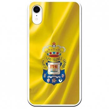 Funda Original Licencia Oficial Las Palmas Compatible con iPhone XR - Bandera Amarilla