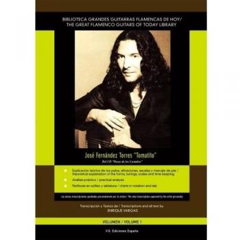 Tomatito's Paseo de Los Castanos Score, Volume 1: The Great Flamenco Guitars of Today Library