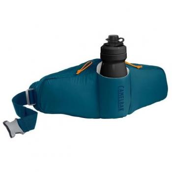 Riñonera de hidratación Camelbak Podium Flow 2 Waist Pack Moroccan Blue con capacidad de 0.62L, diseño ergonómico, sistema de ajuste personalizado y material resistente al agua