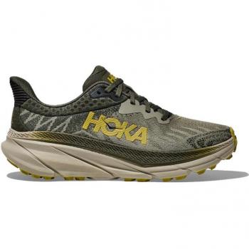 Zapatillas de trail running Hoka Challenger 7 para hombre en color verde oliva